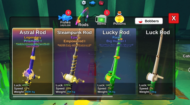 fishing rod roblox fish it